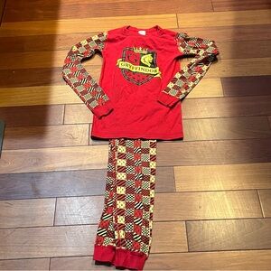 Hanna Andersson Harry Potter Red and Gold Gryffindor Kids Pajama Set